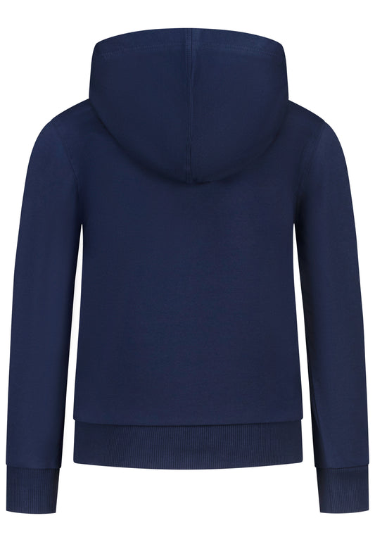 Salt and Pepper Kapuzensweat Pferdekopf true navy - Musterteil