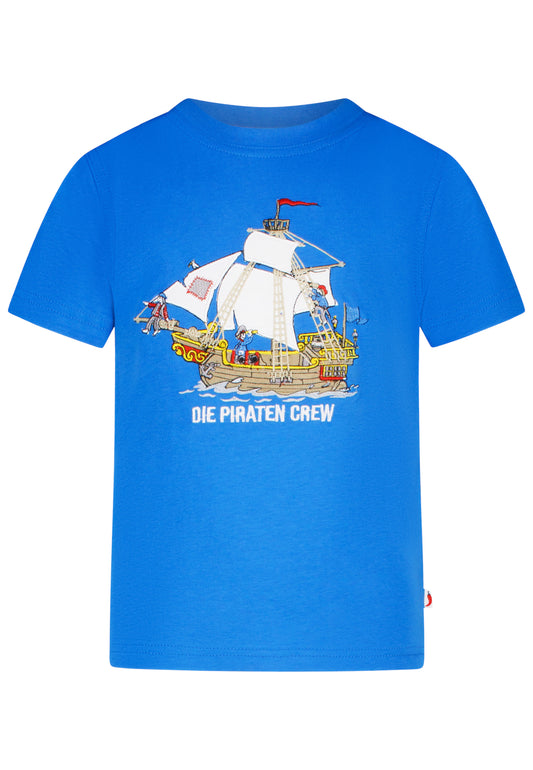 Salt and Pepper T-Shirt Piratenschiff union blue - Musterteil