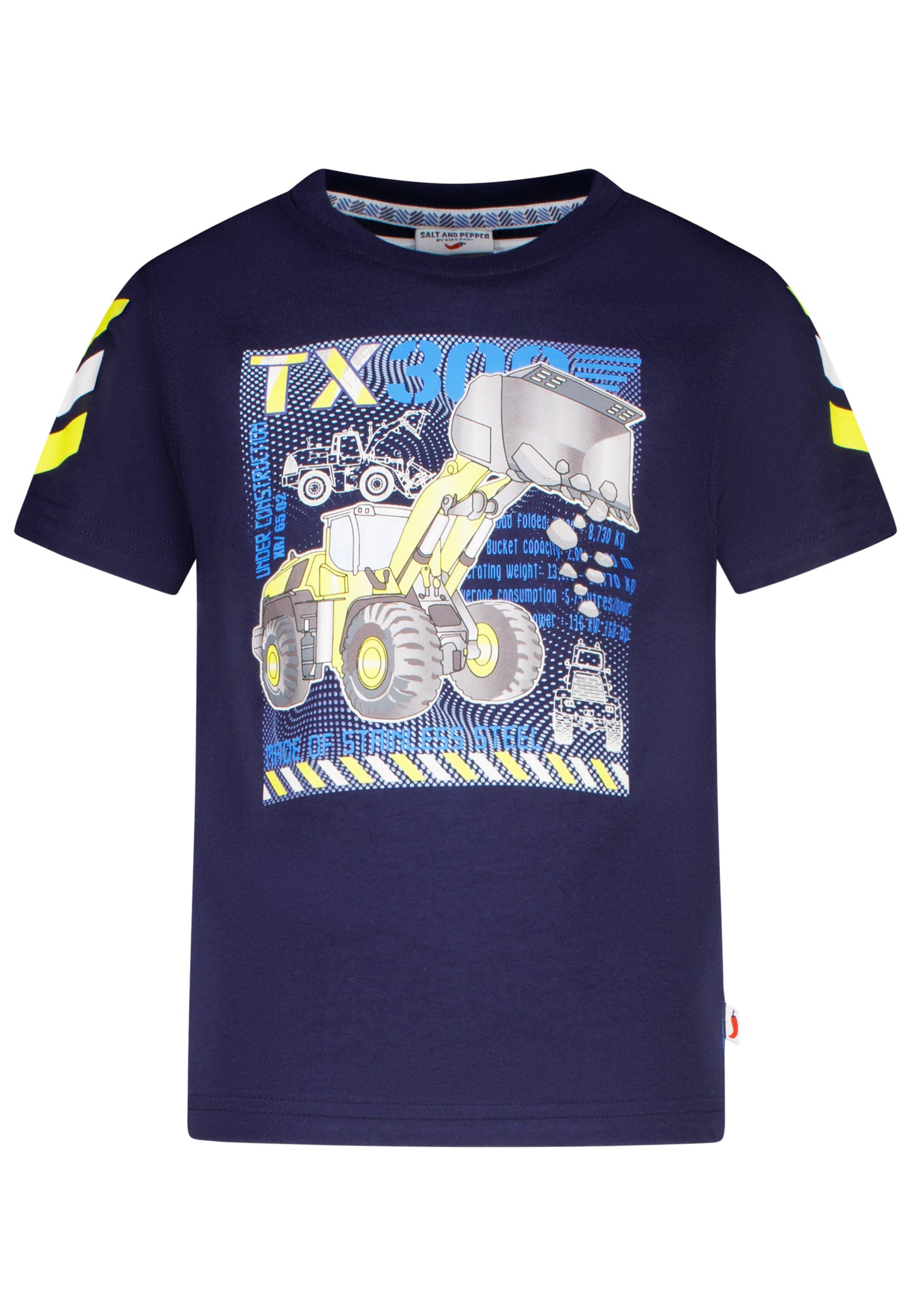 Salt and Pepper T-Shirt Bagger TX300 (Motiv leuchtet) true navy - Musterteil