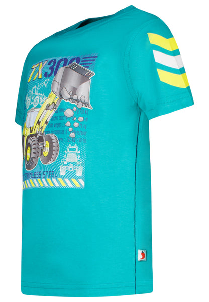 Salt and Pepper T-Shirt Bagger TX300 (Motiv leuchtet) golf green - Musterteil