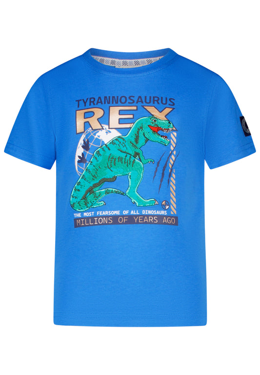 Salt and Pepper T-Shirt Dino T-Rex union blue - Musterteil