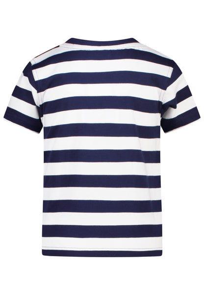 Salt and Pepper T-Shirt Feuerwehr Streifen true navy - Musterteil