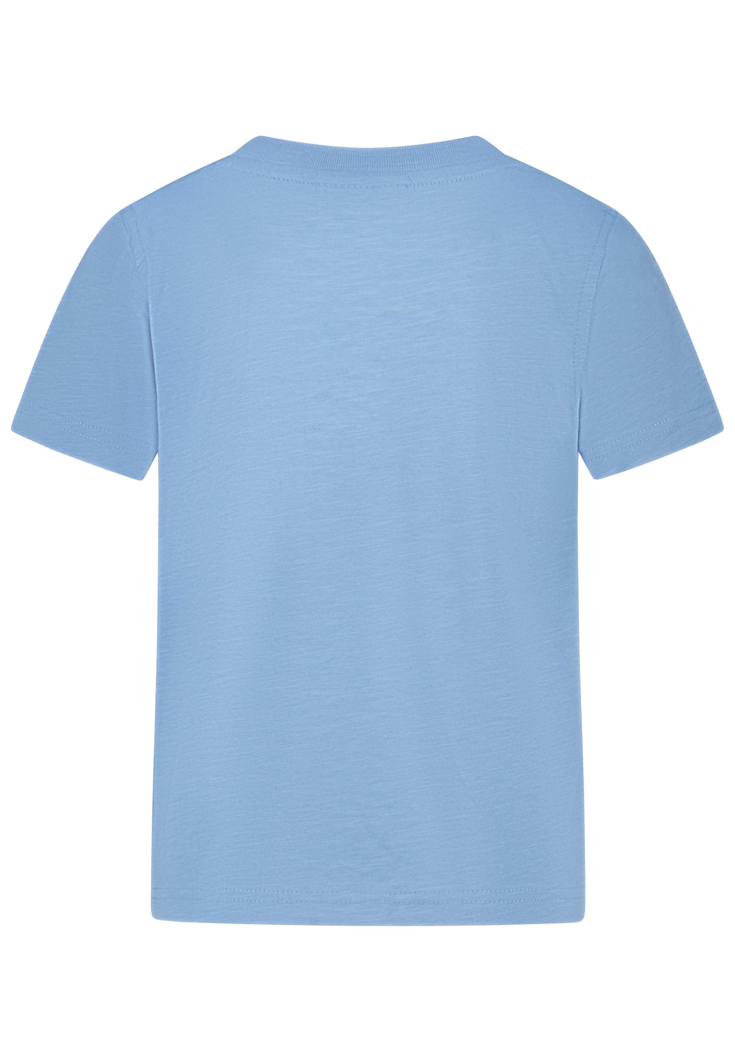Salt and Pepper T-Shirt Traktor Flockprint skyway blue - Musterteil