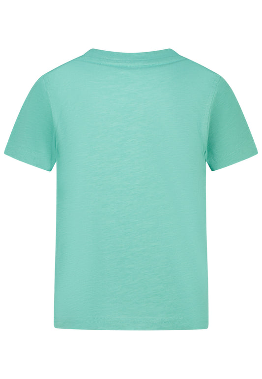 Salt and Pepper T-Shirt Dinosaurier / Bagger jungle green