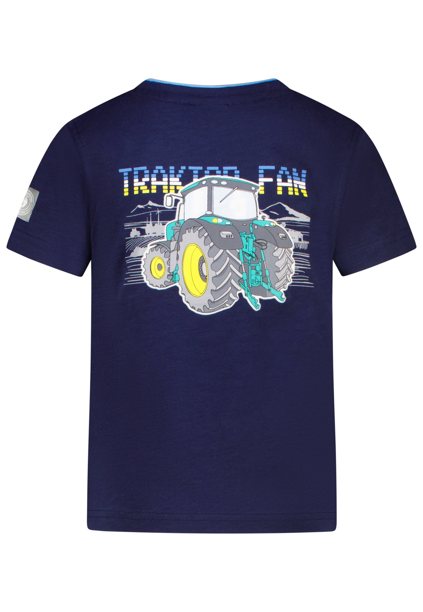 Salt and Pepper T-Shirt Traktor Fan Rückenprint true navy - Musterteil