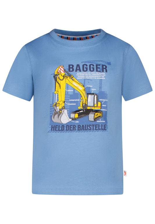 Salt and Pepper T-Shirt Bagger skyway blue - Musterteil