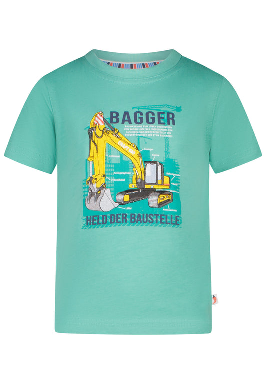 Salt and Pepper T-Shirt Bagger jungle green - Musterteil