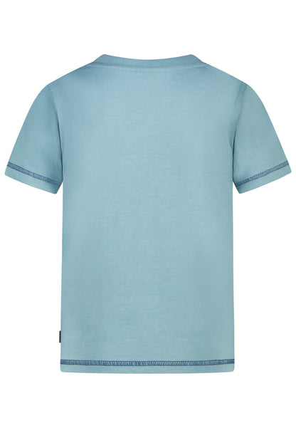 Salt and Pepper T-Shirt Schaufelbagger granite green