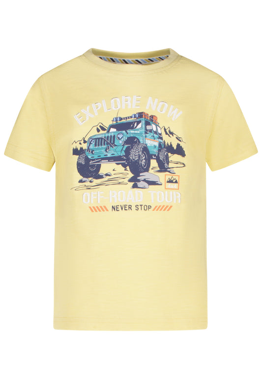 Salt and Pepper T-Shirt Explorer light yellow - Musterteil