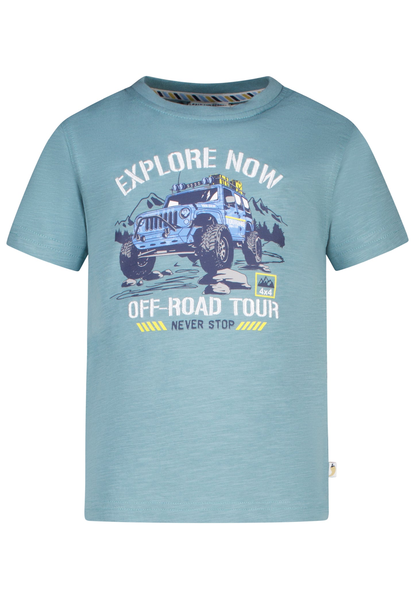 Salt and Pepper T-Shirt Explorer granite green - Musterteil
