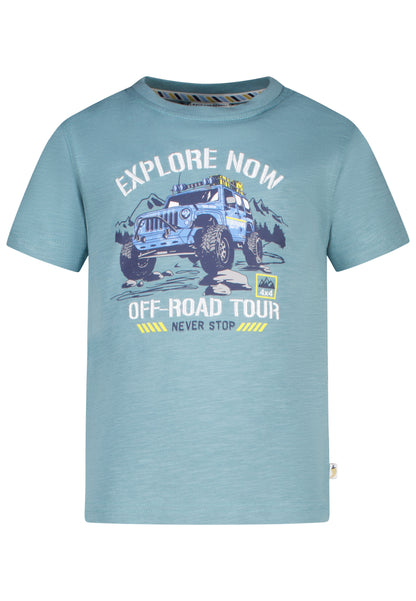 Salt and Pepper T-Shirt Explorer granite green - Musterteil