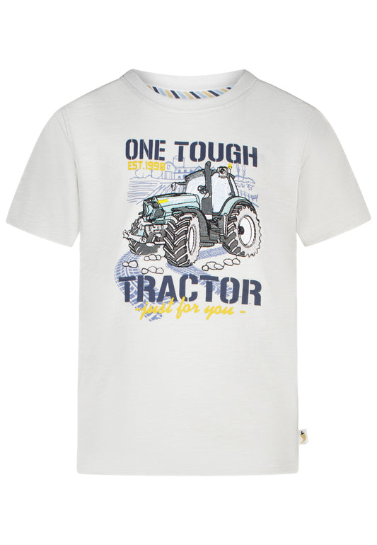 Salt and Pepper T-Shirt Tough Tractor sky grey - Musterteil