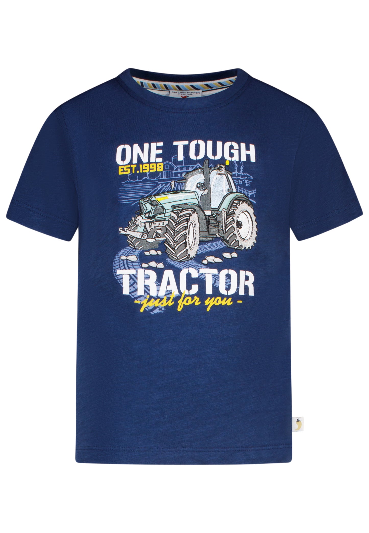 Salt and Pepper T-Shirt Tough Tractor midnight blue - Musterteil
