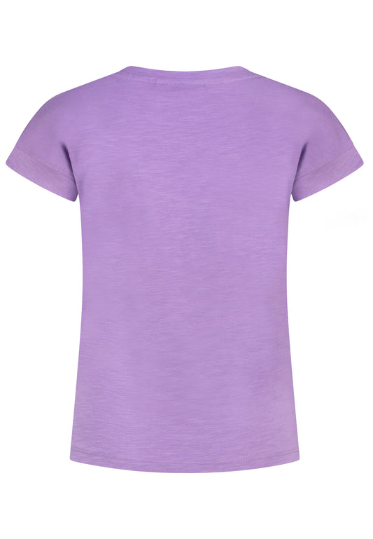 Salt and Pepper T-Shirt Pferd Pailletten tulip violet - Musterteil