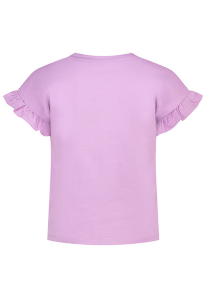 Salt and Pepper T-Shirt 2 Einhörner bright orchid - Musterteil