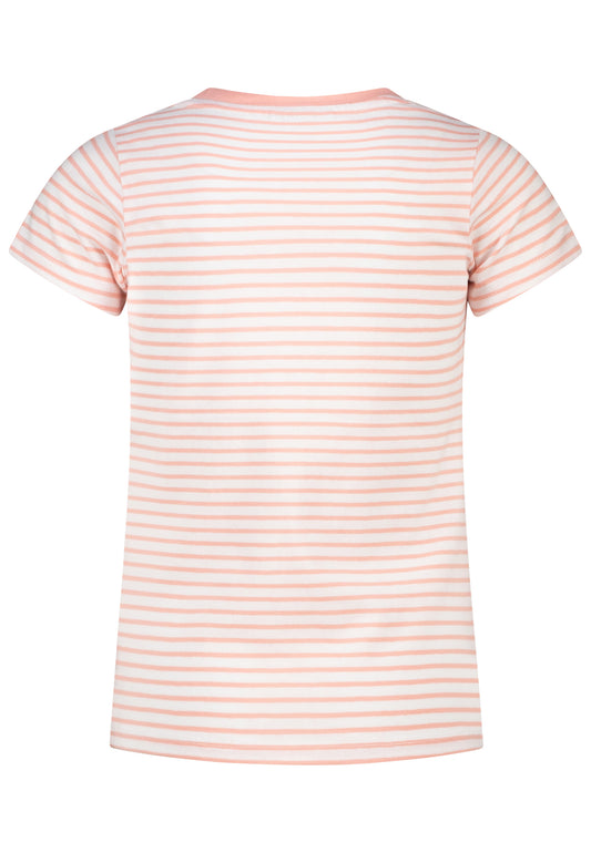 Salt and Pepper T-Shirt Einhorn Streifen peach parfait - Musterteil 26