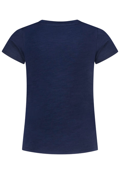 Salt and Pepper T-Shirt Beach please true navy