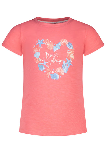 Salt and Pepper T-Shirt Beach please flamingo pink - Musterteil