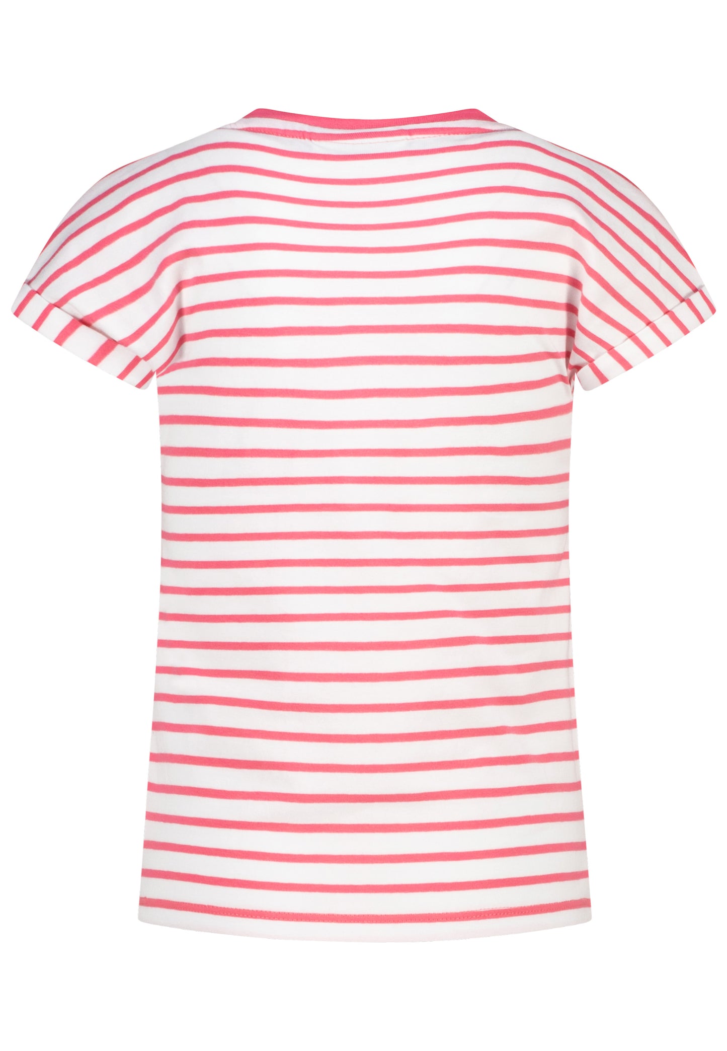 Salt and Pepper T-Shirt Seepferdchen Glitzer ringel shocking pink - Musterteil