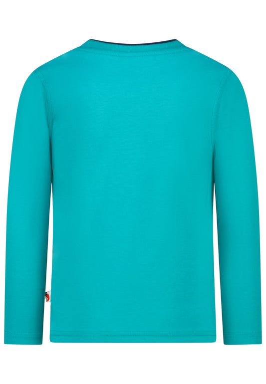 Salt and Pepper Shirt Baustelle Schaufelbagger golf green - Musterteil