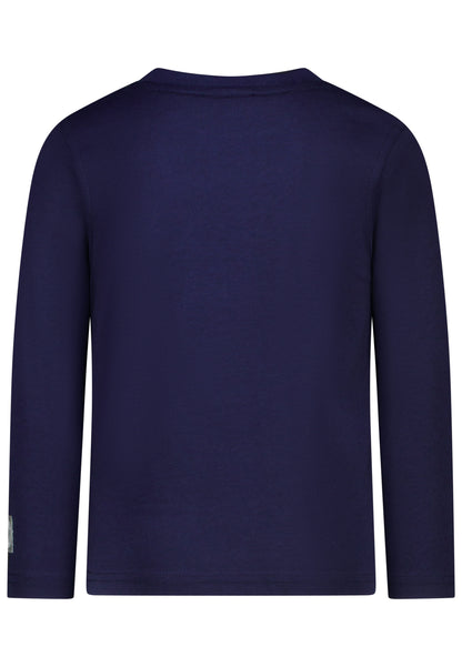 Salt and Pepper Shirt Big Tractor true navy - Musterteil