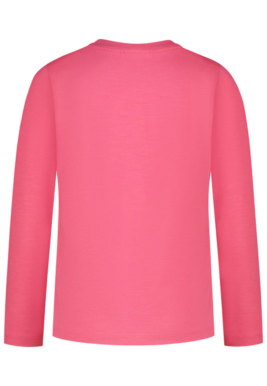 Salt and Pepper Shirt 2 Pferde Pailletten shocking pink - Musterteil