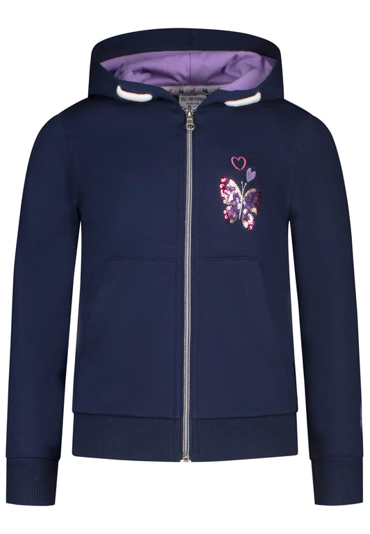 Salt and Pepper Sweatjacke Pferd true navy - Musterteil 26