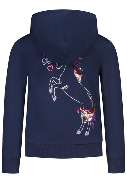 Salt and Pepper Sweatjacke Pferd true navy - Musterteil 26