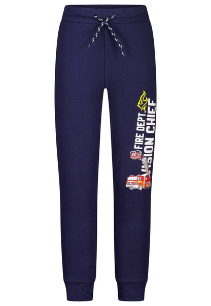 Salt and Pepper Sweathose Feuerwehr true navy - Musterteil