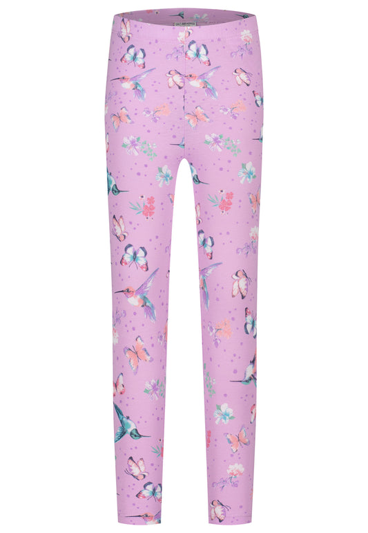 Salt and Pepper Legging Schmetterlinge bright orchid - Musterteil (Kopie)