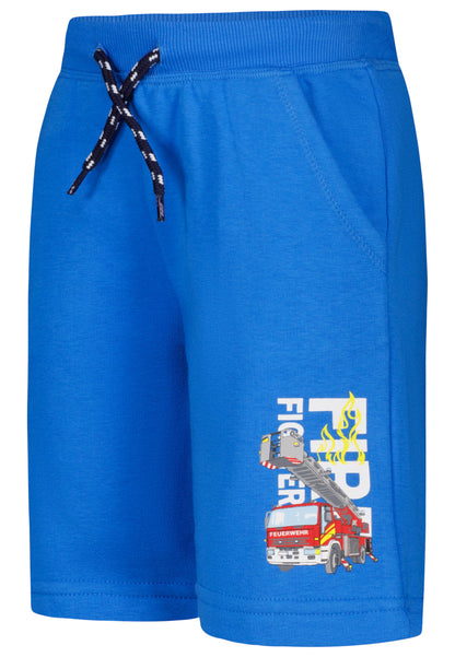 Salt and Pepper Sweatshorts Feuerwehr union blue - Musterteil