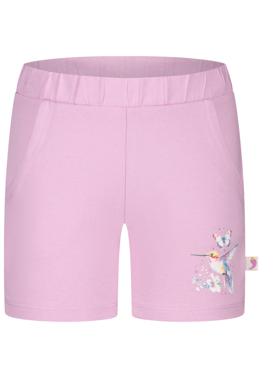 Salt and Pepper Sweatshorts Kolibri bright orchid - Musterteil