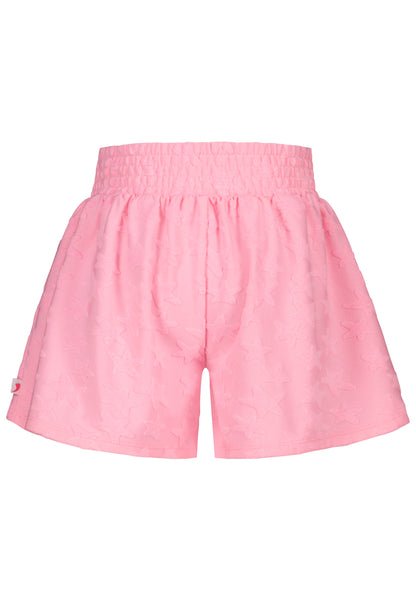 Salt and Pepper Sweatshorts Sterne Frottee flamingo pink - Musterteil