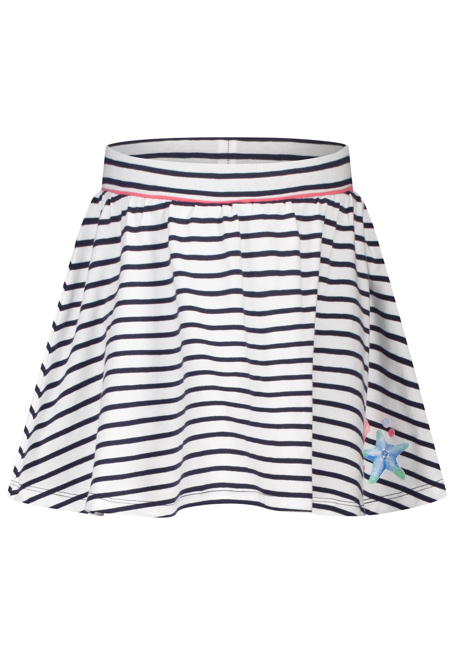 Salt and Pepper Skort (Rockshort) Muscheln Streifen true navy - Musterteil