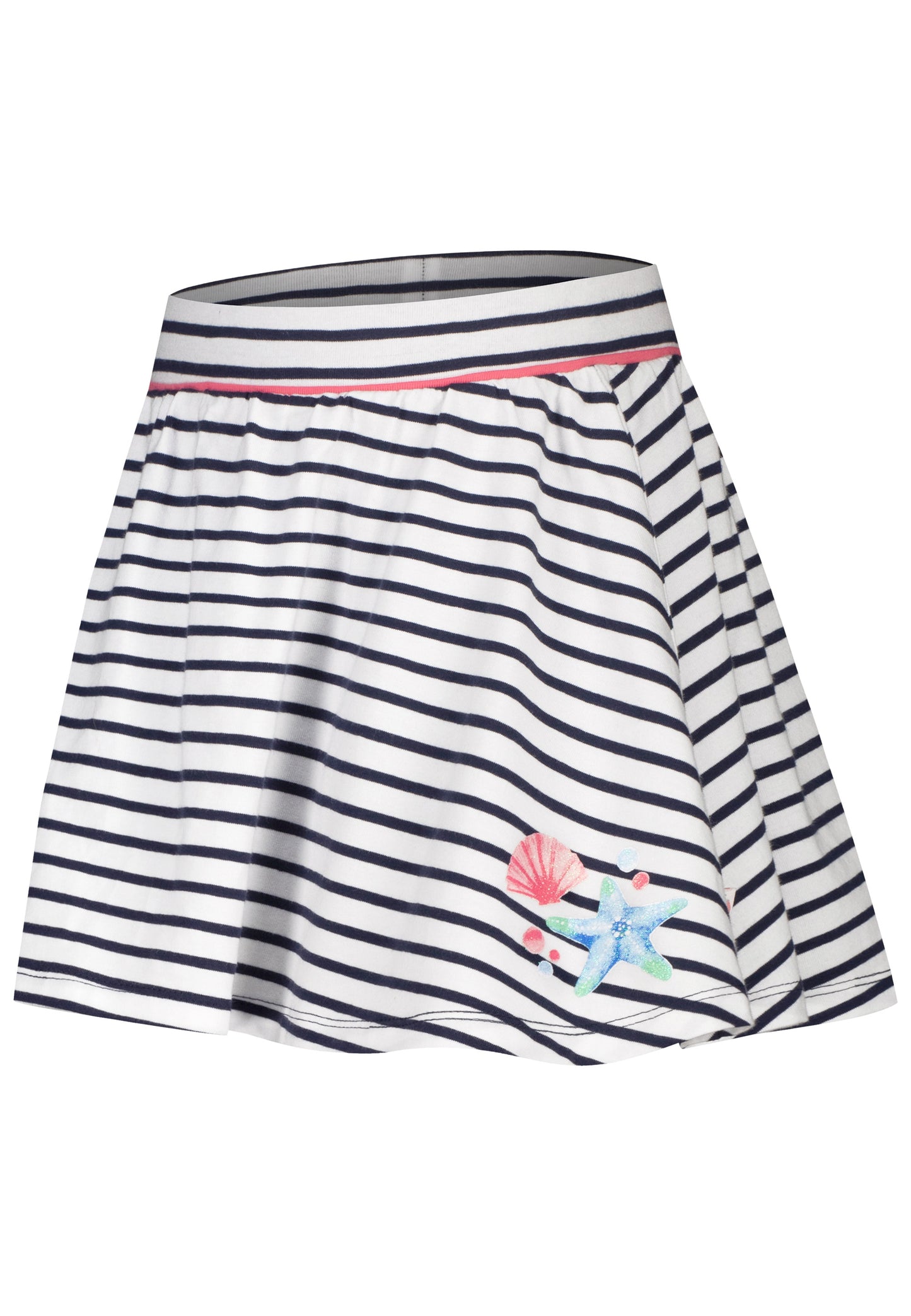 Salt and Pepper Skort (Rockshort) Muscheln Streifen true navy - Musterteil
