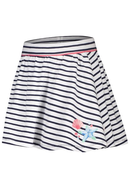 Salt and Pepper Skort (Rockshort) Muscheln Streifen true navy - Musterteil