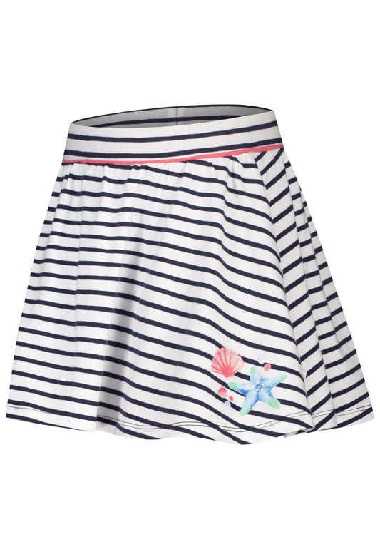 Salt and Pepper Skort (Rockshort) Muscheln Streifen true navy - Musterteil