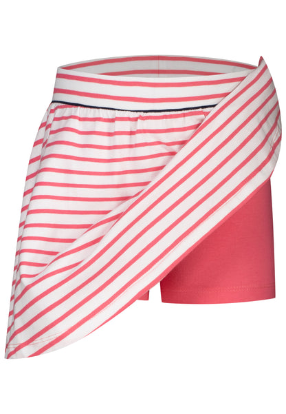 Salt and Pepper Skort (Rockshort) Muscheln Streifen shocking pink - Musterteil