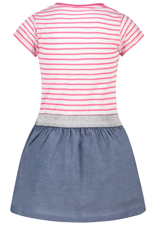 Salt and Pepper Shirtkleid Pferd Jeansrock pink - Musterteil