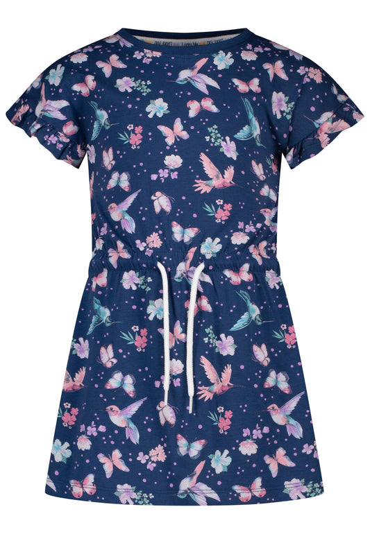 Salt and Pepper Shirtkleid Pferde allover true navy - Musterteil