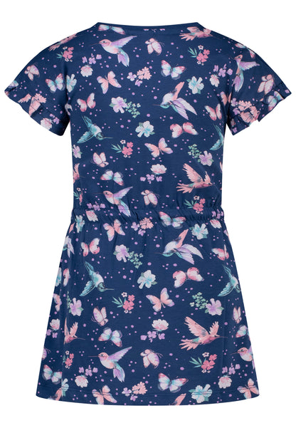 Salt and Pepper Shirtkleid Pferde allover true navy - Musterteil