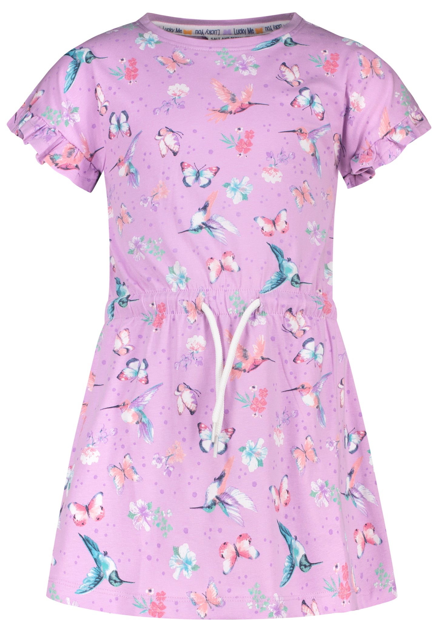 Salt and Pepper Shirtkleid Pferde allover bright orchid - Musterteil