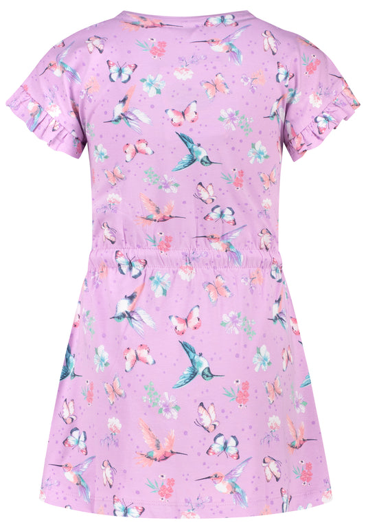 Salt and Pepper Shirtkleid Pferde allover bright orchid - Musterteil