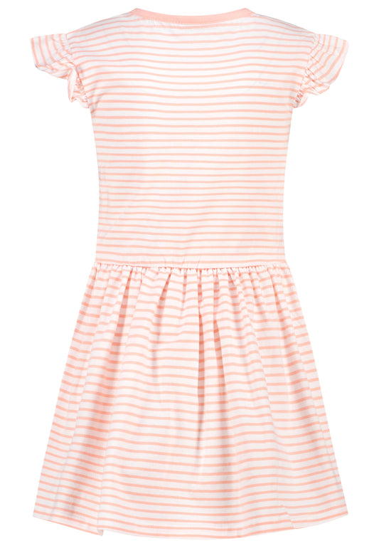 Salt and Pepper T-Shirtkleid Schmetterlinge peach parfait - Musterteil