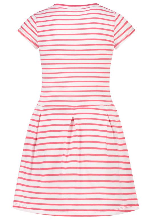 Salt and Pepper Shirtkleid Sandalen Ringel shocking pink - Musterteil