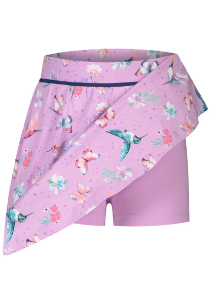 Salt and Pepper Skort (Rockshort) Schmetterlinge bright orchid - Musterteil
