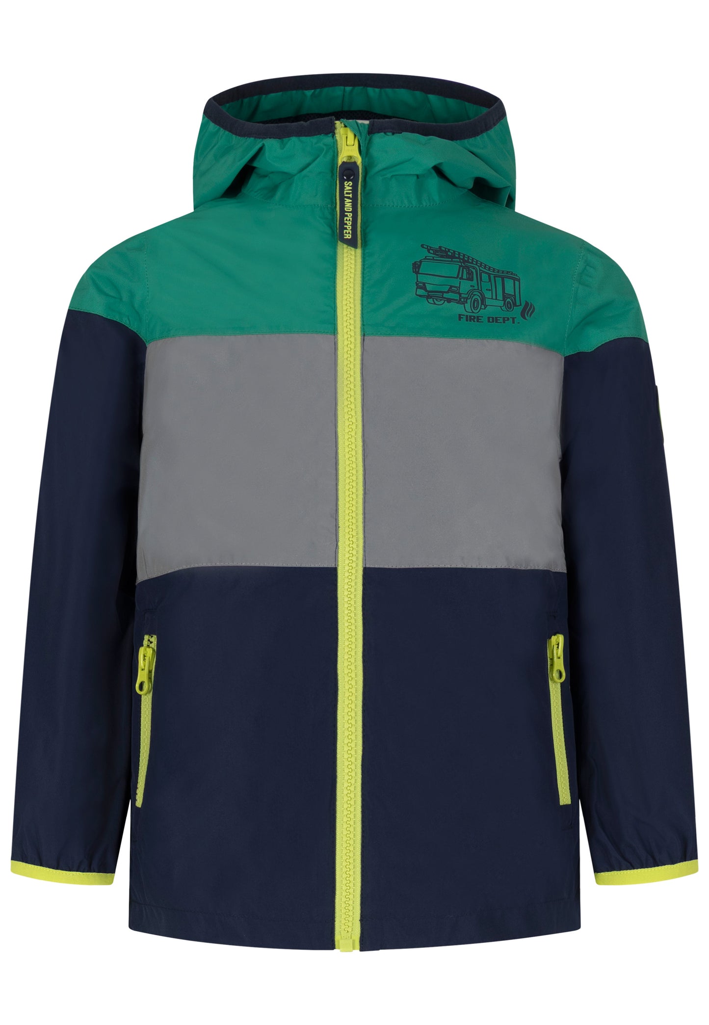 Salt and Pepper Sommerjacke / Windjacke Traktor golf green - Musterteil