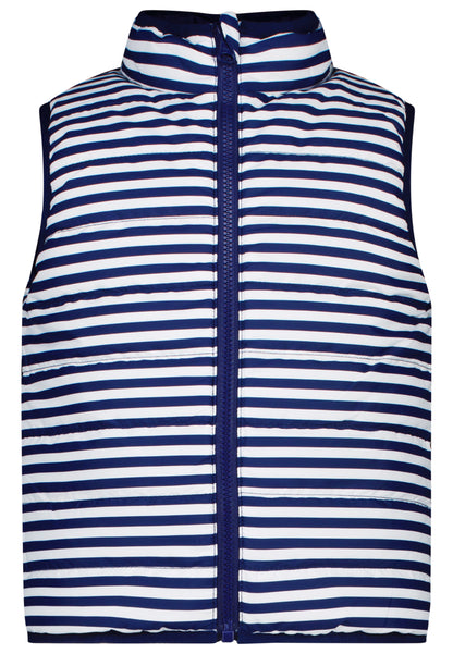 Salt and Pepper Wende-Steppweste Feuerwehr true navy - Musterteil 26