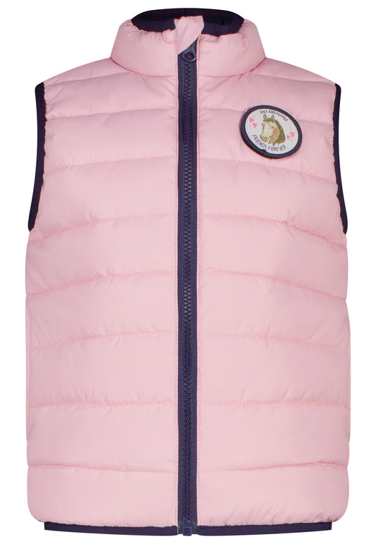 Salt and Pepper Wende-Steppweste Pferd / Schmetterling sweet rose - Musterteil 26