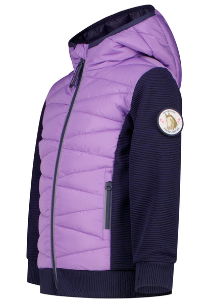 Salt and Pepper Hybridjacke Pferd tulip violet - Musterteil